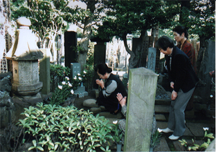 安立寺墓参