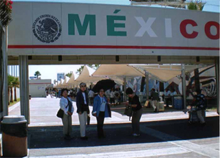メキシコ入国