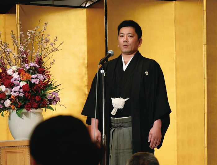 小笠原清基様ご祝辞