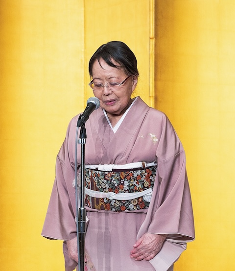 開会の辞（澤野宗桂岩手支部長）